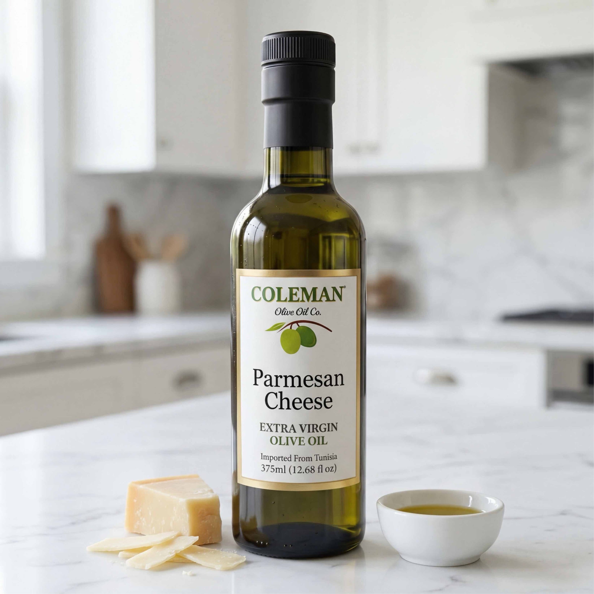 Grant E One's HORMEE テラミーシーツ グリーン Parmesan Cheese Extra Virgin Olive Oil – Savory Cooking Oil for